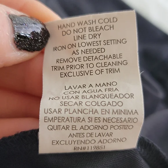 Black Sheer Linen LARGE Mini Dress Open Back Cutout Balloon Sleeves Flowy & Airy - Picture 16 of 16